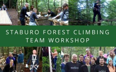 Staburo forest climbing team workshop