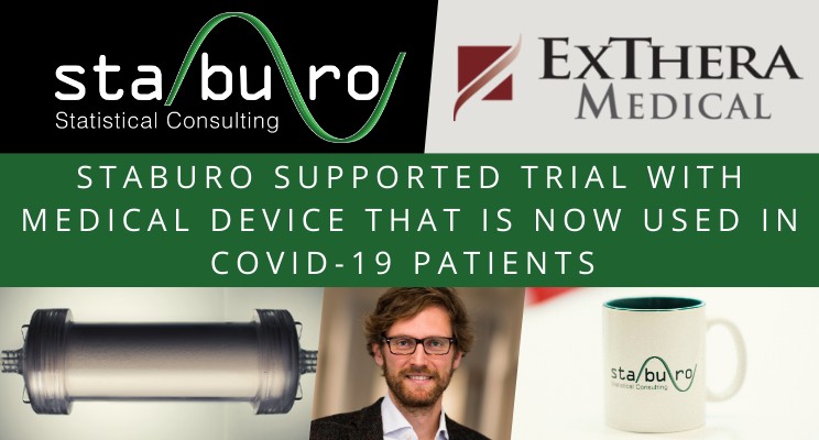 Staburo supported evaluation of medical device which got FDA Emergency Use Authorization for COVID-19