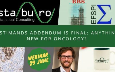 Staburo @ Joint EFSPI / BBS Webinar: Estimands addendum is final: Anything new for oncology?