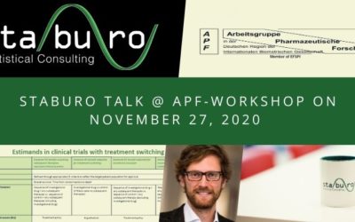 Staburo @ working group pharmaceutical research (APF) workshop