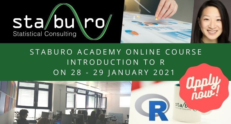 Staburo Academy online course Introduction to R