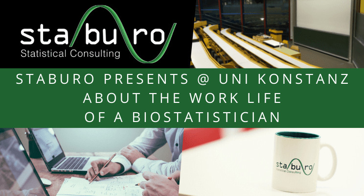 Staburo presents at University of Konstanz about the work life of a biostatistician