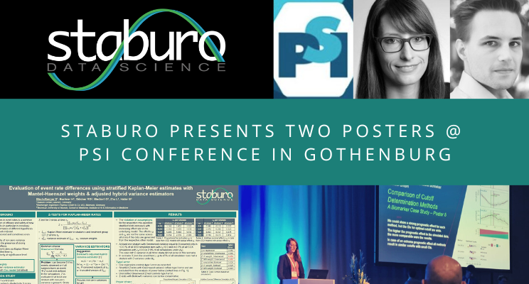 Staburo presents two posters @ PSI conference in Gothenburg