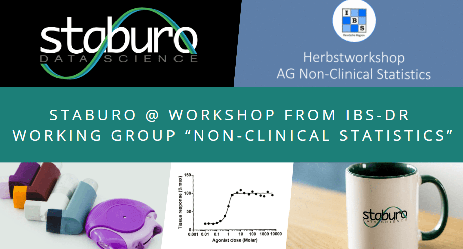 Staburo @ workshop from IBS-DR working group “Non-Clinical Statistics”