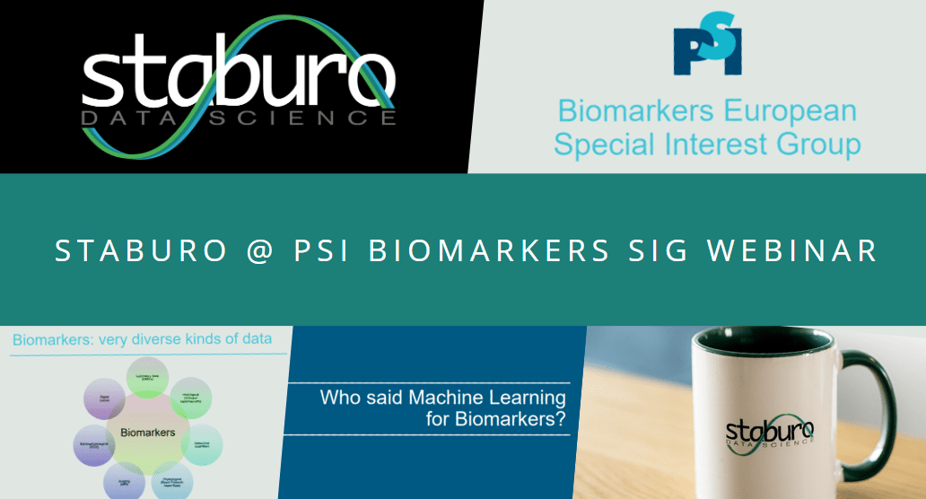 Staburo @ PSI Biomarkers SIG Webinar