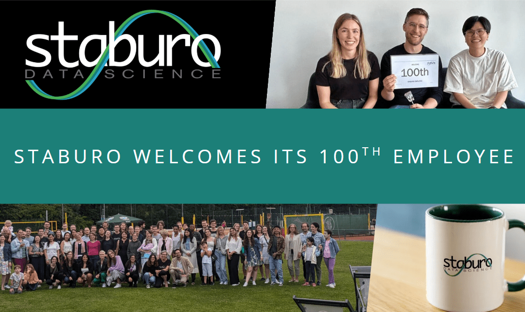 Staburo welcomes its 100th employee