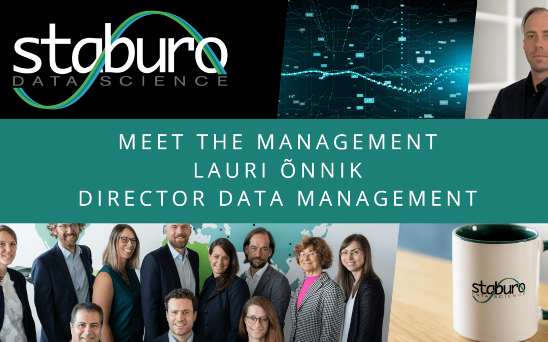 Meet the Management – Lauri Õnnik– Director Data Management