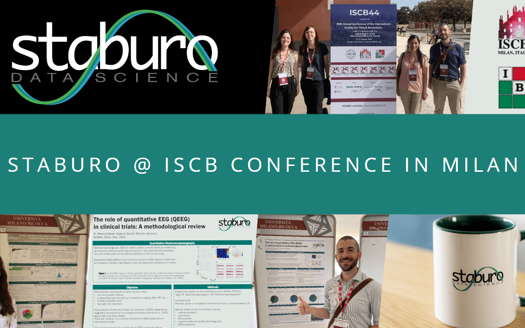 Staburo @ ISCB conference in Milan
