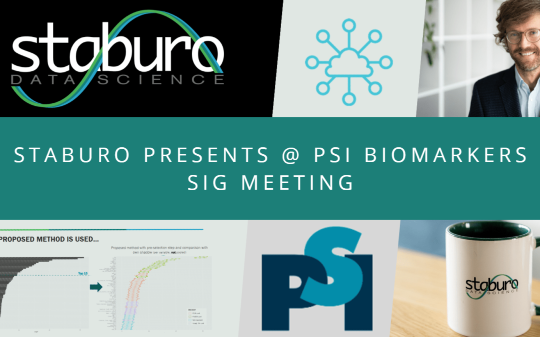Staburo presents @ PSI Biomarkers SIG meeting