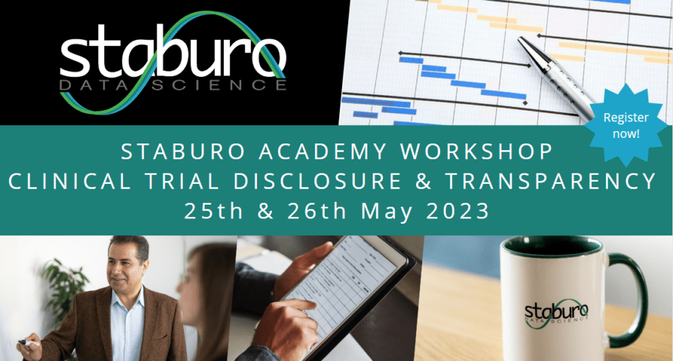 Staburo Academy – Clinical Trial Disclosure & Transparency Online Workshop