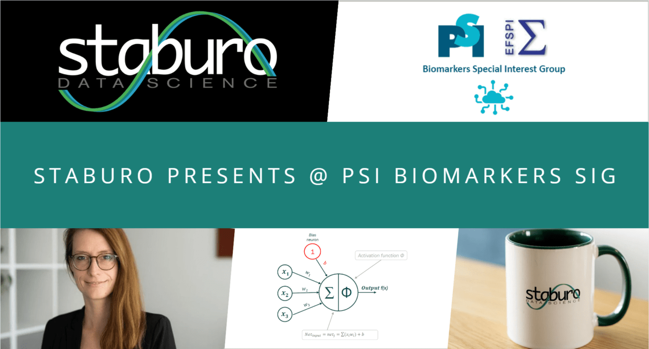 Staburo Presents @ PSI Biomarkers SIG Meeting
